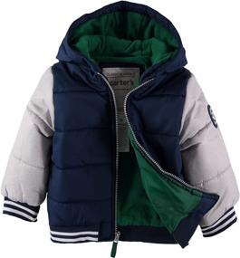 img 2 attached to 🧥 Carter's Little Fleece Jacket: Toddler Boys' Comfortable and Stylish Clothing