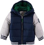 🧥 carter's little fleece jacket: toddler boys' comfortable and stylish clothing logo