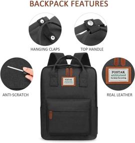 img 1 attached to 🎒 Durable and Versatile BRINCH Backpack: Perfect for Computers and Multipurpose Use