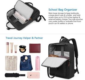 img 3 attached to 🎒 Durable and Versatile BRINCH Backpack: Perfect for Computers and Multipurpose Use