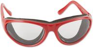 🧅 rsvp international onion goggles: tear-free food prep with fog-free lenses - red logo