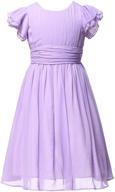 🌹 delightful rose flower bridesmaid dresses for girls - perfect party clothing logo