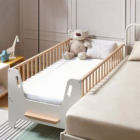 img 1 attached to FLXXIE Microfiber Toddler Breathable Mattress: Ultimate Comfort for Kids in Your Home Store