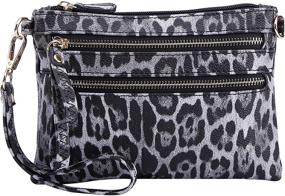 img 1 attached to 💼 Detachable Wristlet Crossbody Pockets Women's Handbags & Wallets with Solene Brand