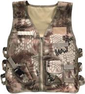 🧒 jokhoo kids army camouflage outdoor combat vest: the ultimate adventure gear for young explorers logo