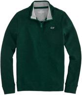 vineyard vines saltwater quarter zip sweatshirt boys' clothing in tops, tees & shirts logo