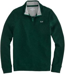 img 2 attached to Vineyard Vines Saltwater Quarter Zip Sweatshirt Boys' Clothing in Tops, Tees & Shirts