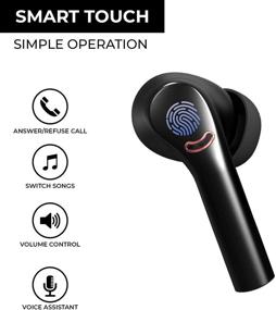 img 3 attached to Wireless Bluetooth Headphones Sweatproof Earphones Headphones