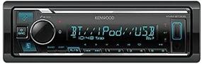 img 3 attached to Улучшенный Kenwood KMM-BT306 🎶 USB Bluetooth мультимедийный автомобильный стереоприемник