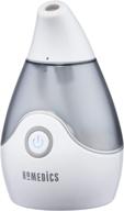 увлажнитель воздуха homedics totalcomfort portable cool mist: бесшумный, 10 часов работы, автоматическое отключение, компактный серый - в комплекте бонусный фильтр wick! логотип