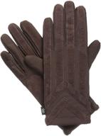 🧤 men's accessories: isotoner signature spandex stretch gloves logo