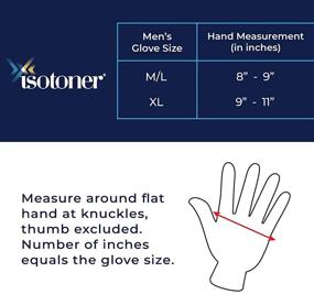 img 2 attached to 🧤 Men's Accessories: Isotoner Signature Spandex Stretch Gloves