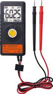 portable pocket multimeter pm100 by tempo communications - auto 📏 ranging, 6000 count - measures ac/dc voltage, current, resistance, continuity & capacitance logo