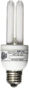 img 1 attached to 🐠 Zoo Med Reef Sun 50/50 Mini Compact Fluorescent Bulb: Powerful 10W Lighting for Aquatic Environments