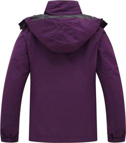 img 3 attached to ❄️ PTSOC Women's Waterproof 3-in-1 Ski Jacket: Ultimate Protection for Winter Snow and Rain