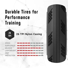 img 1 attached to 🚴 Enhance Performance Training in All Conditions with Vittoria Zaffiro Pro G2.0 Road Bike Tires