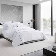 vera wang comforter king white logo