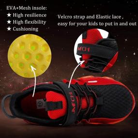 img 2 attached to 👟 Lightweight Kids Sneakers for Boys and Girls - Ideal Children's Shoes