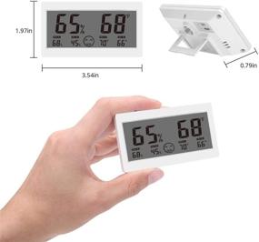 img 2 attached to Thermometer Hygrometer Temperature Humidity Greenhouse Heating, Cooling & Air Quality