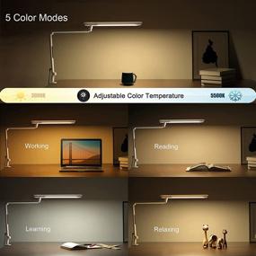 img 1 attached to AmazLit Eye Care Dimmable Architect Function