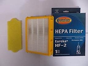 img 3 attached to 🔍 Optimized EnviroCare Vacuum Cleaner HEPA Filter Set, Fits Eureka HF-2 and 70082 Filters