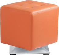 🍊 stylish sunpan modern urban unity ottomans in captivating orange logo