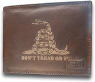 don't tread rattlesnake engraved minimalist men's accessories: stylish and functional accessories for men logo