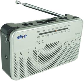 img 3 attached to 📻 Slive-4U: All-in-One Emergency Crank Radio, Charger, Flashlight & More for Survival