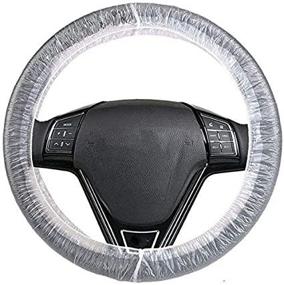 img 2 attached to 500Pcs Plastic Disposable Steering Covers