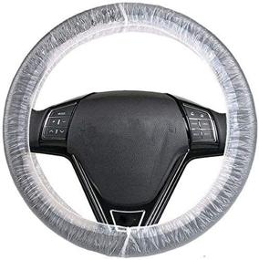 img 3 attached to 500Pcs Plastic Disposable Steering Covers