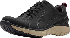 img 1 attached to CLARKS Womens Black Nubuck Leather Women's Shoes