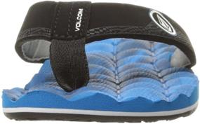 img 3 attached to 👟 Volcom Recliner Youth Sandal Black: Top Boys' Outdoor Shoes for Comfort and Style