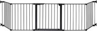 🔥 kidco g3111 hearth gate - extra wide safety barrier for fireplaces - 128 inches логотип