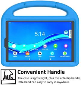 img 2 attached to Shockproof Lightweight Protective Stand Case for Lenovo Tab M8 HD/Smart Tab M8/Tab M8 FHD 2019 Tablet - Blue