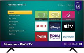 img 4 attached to 📺 Hisense R6090G 43-Inch Roku 4K UHD Smart TV (43R6090G, 2020 Model) with Alexa Compatibility