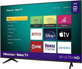 img 1 attached to 📺 Hisense R6090G 43-Inch Roku 4K UHD Smart TV (43R6090G, 2020 Model) with Alexa Compatibility