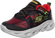 💥 skechers vortex-flash-denlo sneaker: unisex-child's definitive footwear fusion! logo