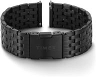 timex stainless steel quick release bracelet logo