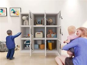 img 3 attached to Locker Organizer Storage Playground Cabinet