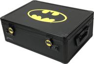🦇 black batman vaultz locking storage chest with combination locks for dorm storage (vz03913) logo