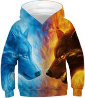 👕 pnkj novelty pullover hoodies: fashionable boys' clothing for style plus comfort logo