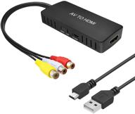 🔌 enhanced rca to hdmi converter: 1080p/720p compatibility with n64, ps, xbox, vhs, dvd players & more! logo