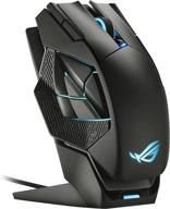 asus rog spatha x wireless gaming mouse: ultimate precision and customization with magnetic charging stand, programmable buttons, 19,000 dpi, and aura rgb lighting logo