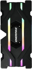 img 1 attached to Enermax ETS-F40 Addressable RGB CPU Air Cooler: Enhanced Cooling Performance, AM4/LGA Compatibility, Direct Heat Pipes, 140mm PWM Fan, 200W+ TDP, 5V 3-PIN ARGB, Black