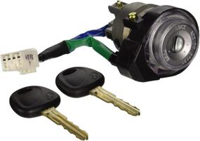 img 1 attached to 🔑 HYUNDAI Authentic 81920-3KF00 Steering and Ignition Lock Cylinder Assembly