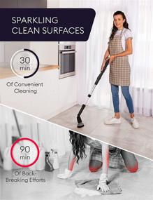 img 2 attached to 🧽 GENIANI Electric Spin Scrubber - Ultimate Cleaning Solution with Cordless Power and Adjustable Extension Handle