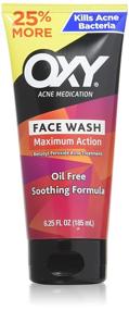 img 1 attached to Oxy Maximum Action Facial Cleanser, 6.25 oz