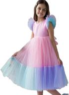 adaniwli girls pageant princess flower girls' clothing for dresses logo