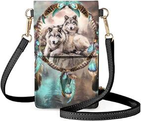 img 3 attached to JEOCODY Dream Catcher Screen Smartphones Women's Handbags & Wallets for Crossbody Bags