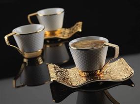 img 2 attached to DEMMEX Stunning Espresso Turkish Holders